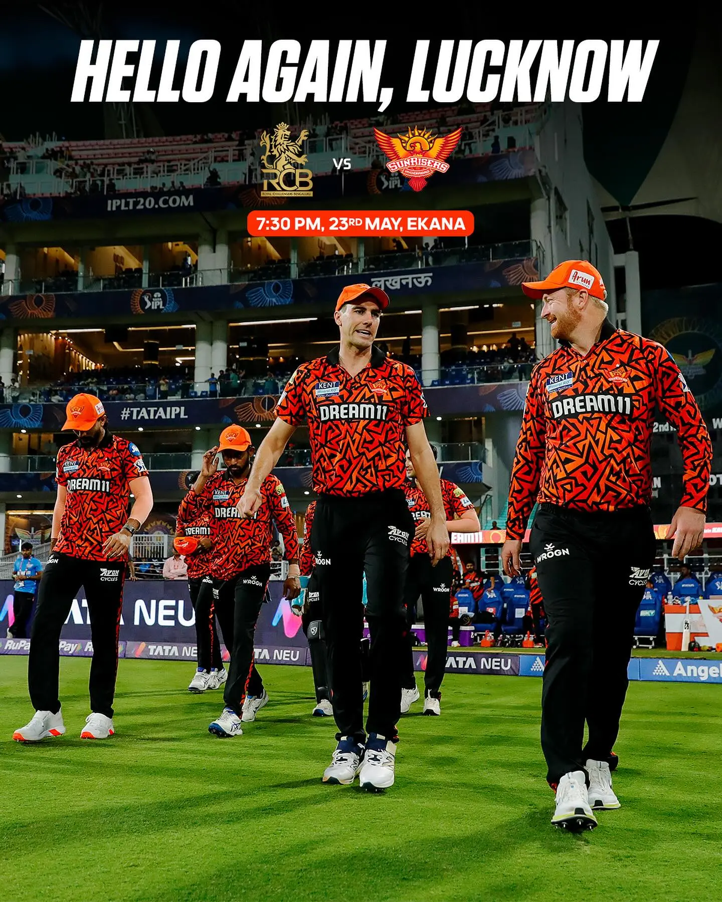 Match Relocated: Weather Forces IPL Game to Lucknow Unpredictable weather forces a venue shift, offering fans a novel experience in Lucknow!!.