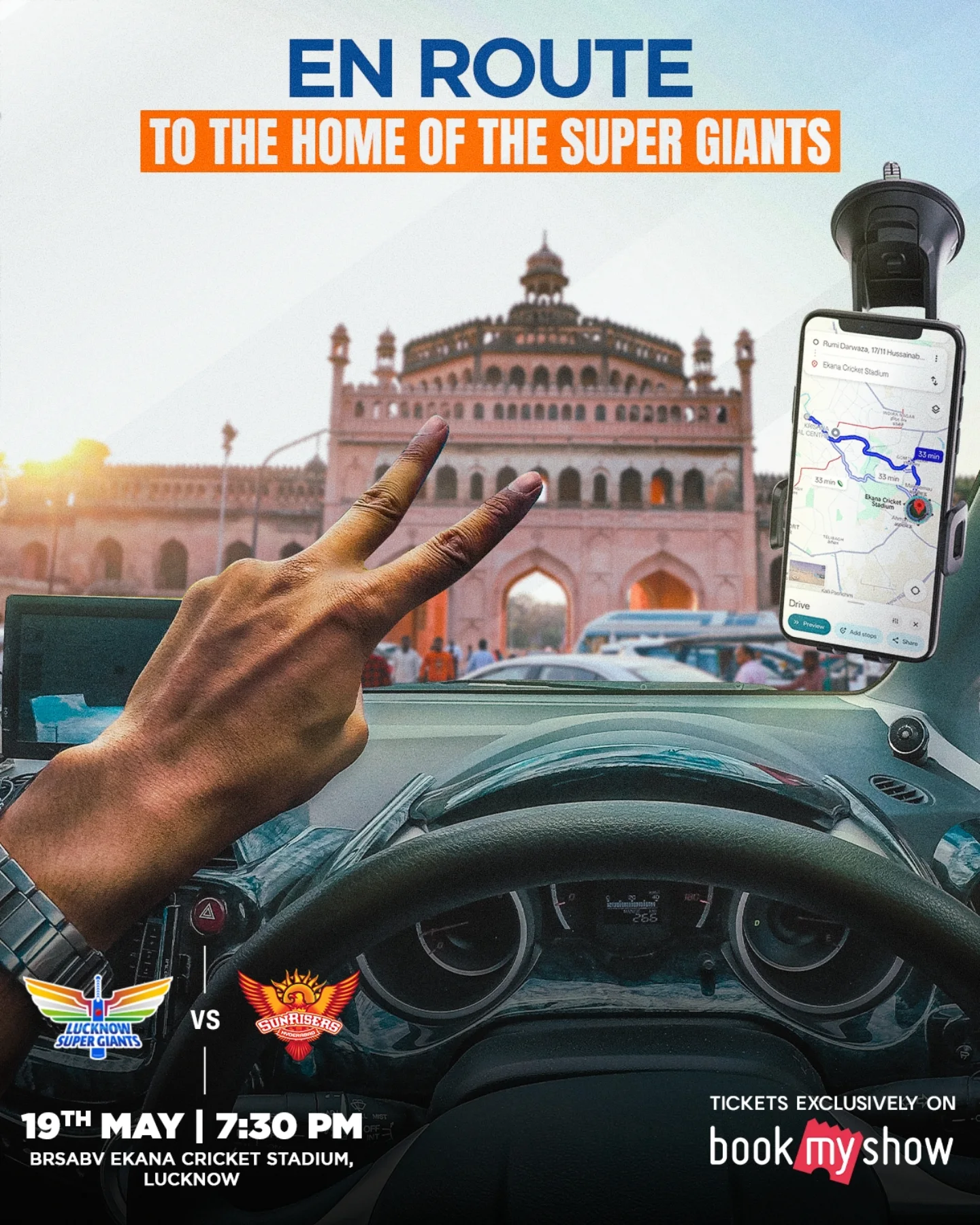 May 19th Ticket Sale For Super Giants Match Secure your spot as the Lucknow Super Giants gear up for an electrifying match this May.