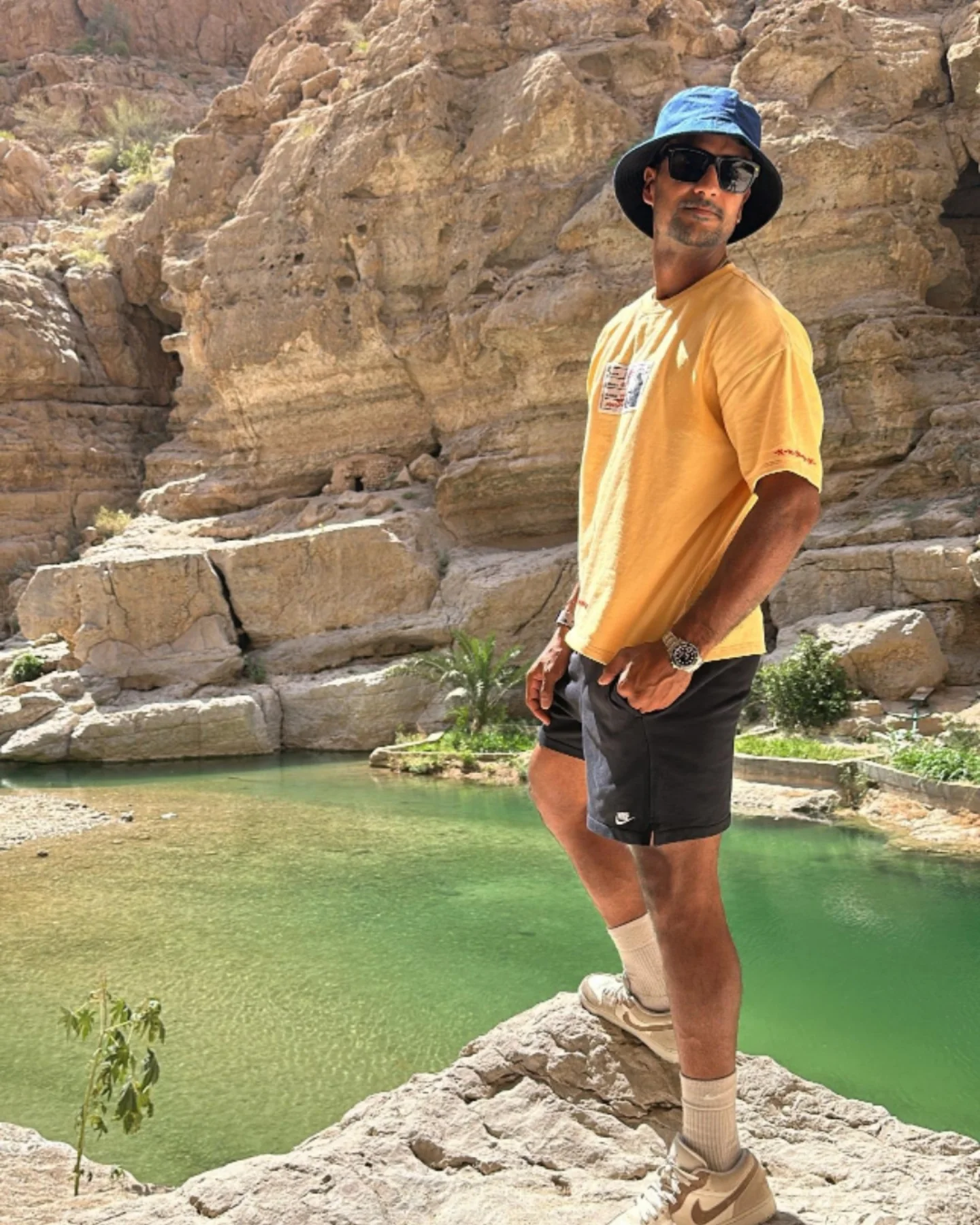 Mayank Agarwal Explores Oman's Natural Wonders