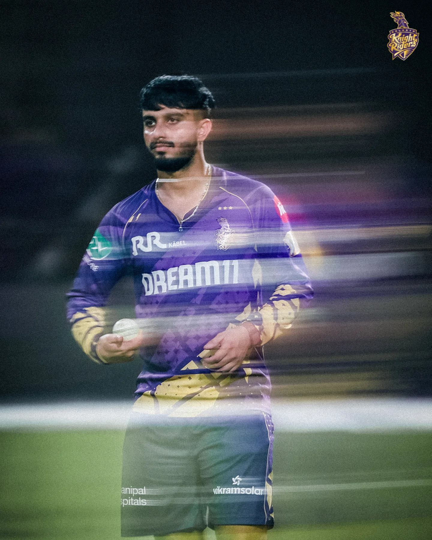 Mayank Magic Unfolds As KKR Gears Up KKR's rising star Mayank Markande brings flair on the field ahead of TATA IPL 2025 action.