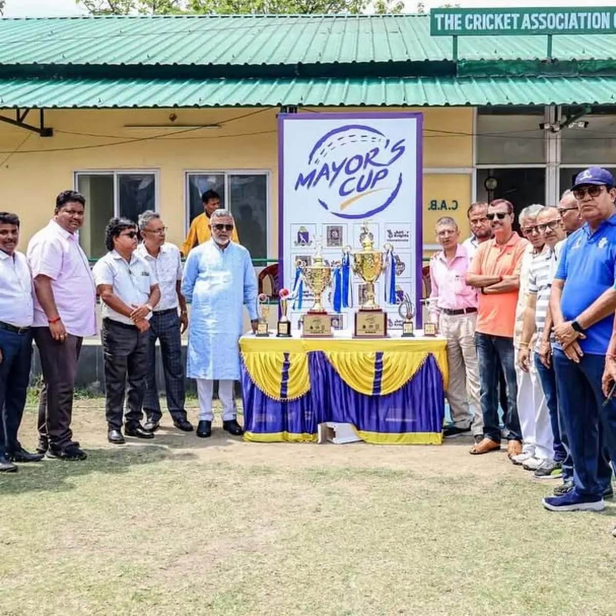 Mayor’s Cup Final Off To A Colourful Start Youth cricket showcase begins as schools battle in under-15 tournament at Salt Lake campus