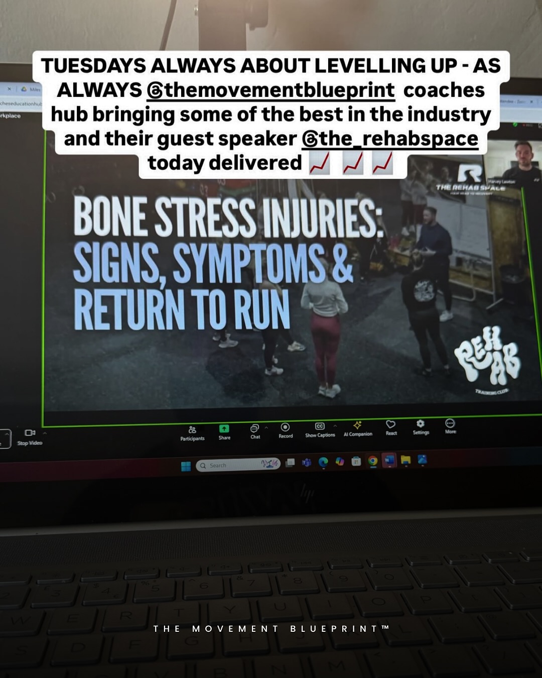 MBP Coaches Hub Hosts Bone Stress Injuries Webinar