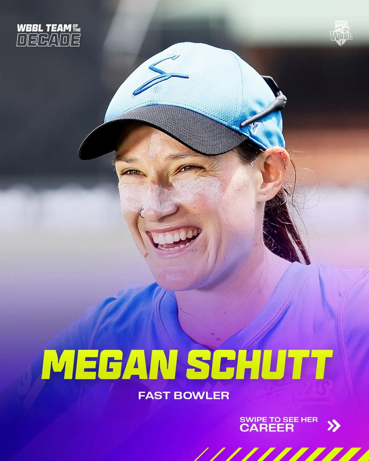 Megan Schutt Celebrated In WBBL Team Of The Decade Marked by remarkable spells and leadership, her legacy shines in elite women’s cricket now!