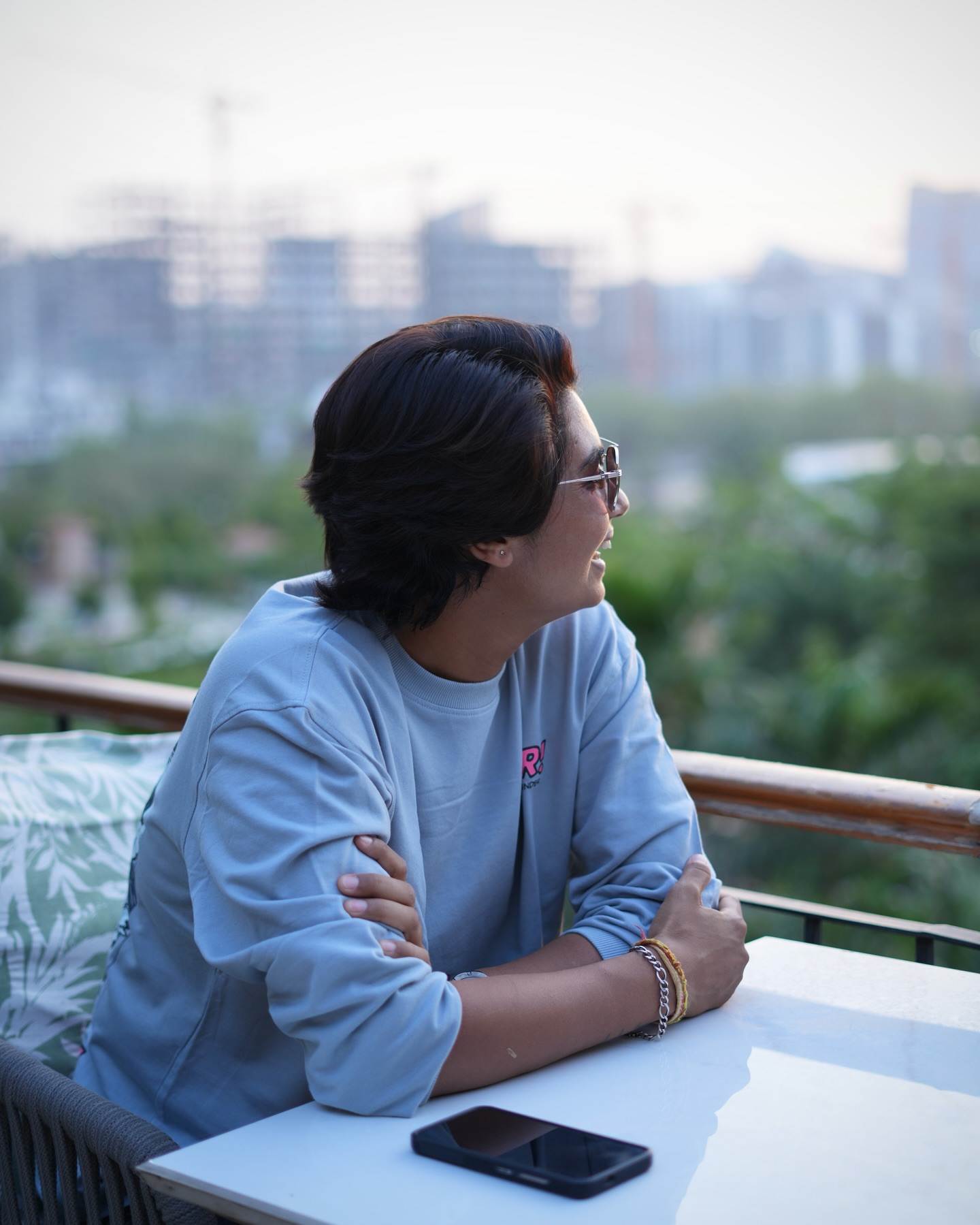 Meghna Singh Captures Joyful Moments On Banana Swing