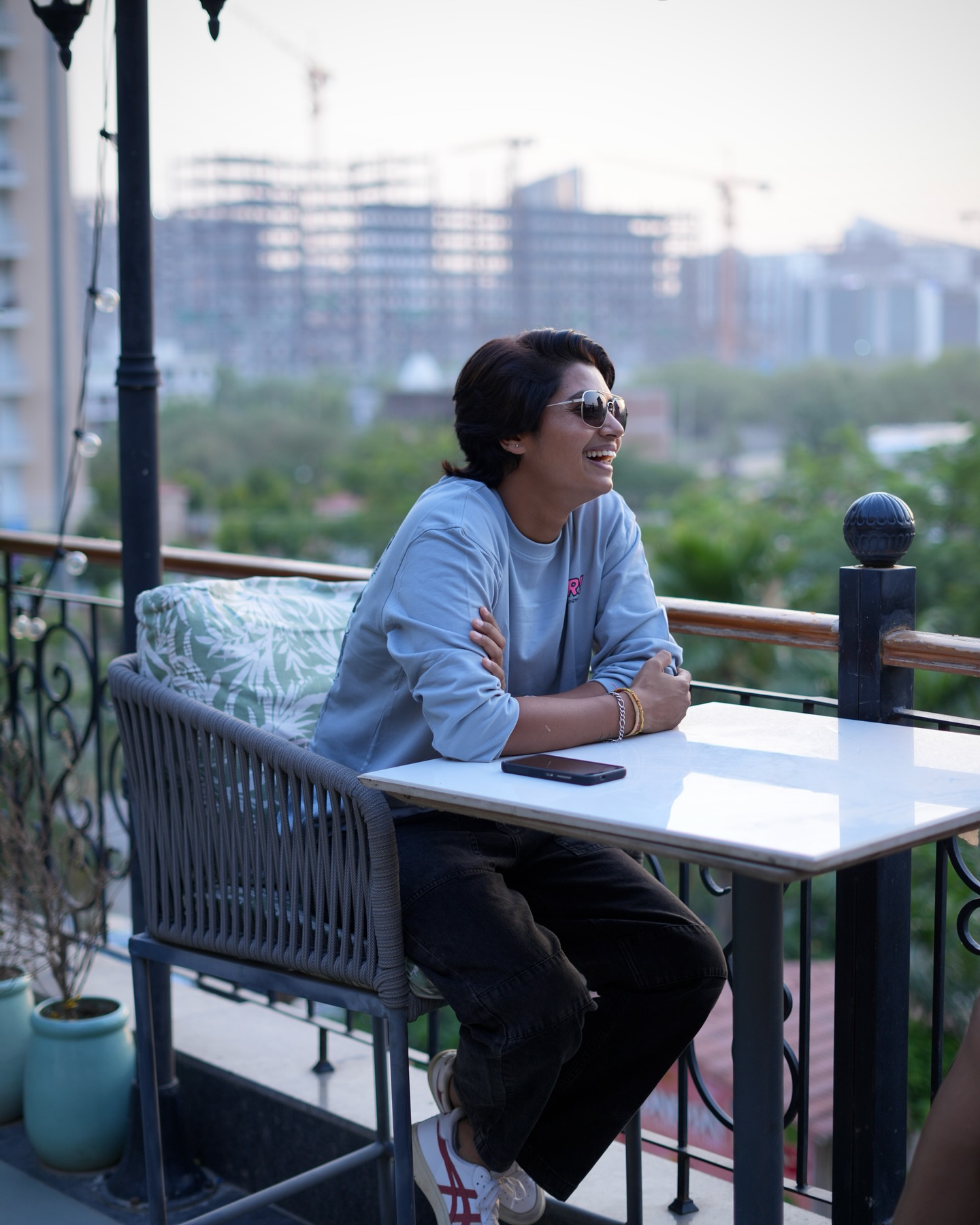 Meghna Singh Captures Joyful Moments On Banana Swing