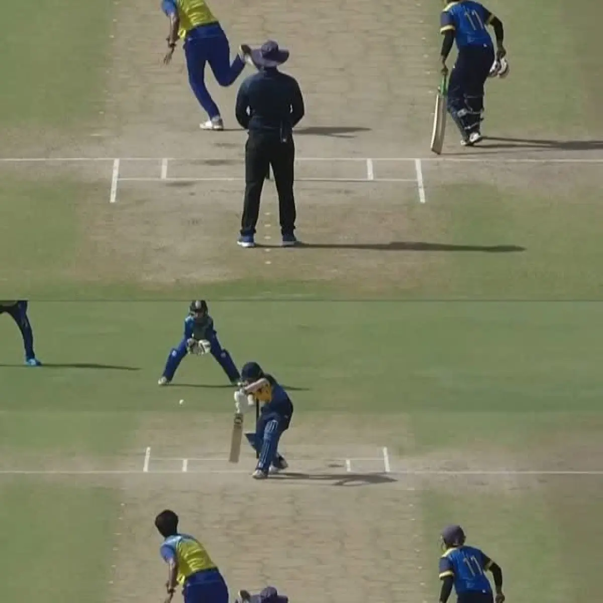 Meghna Singh’s Wicket Breakthrough Dynamic field display drives her unstoppable journey, marked by pure grit and precision.!