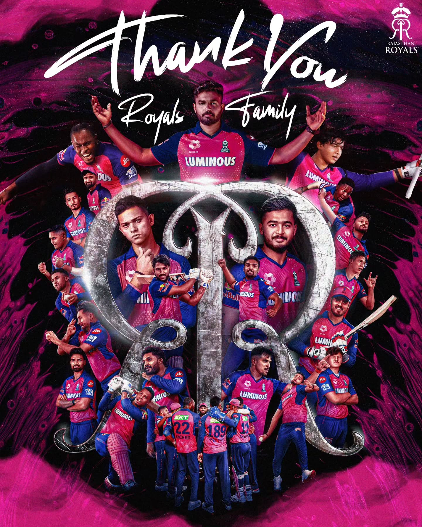 Men In Pink Set For 2026 Comeback Rajasthan Royals tease a bold new era as they gear up with their vibrant pink campaign!!