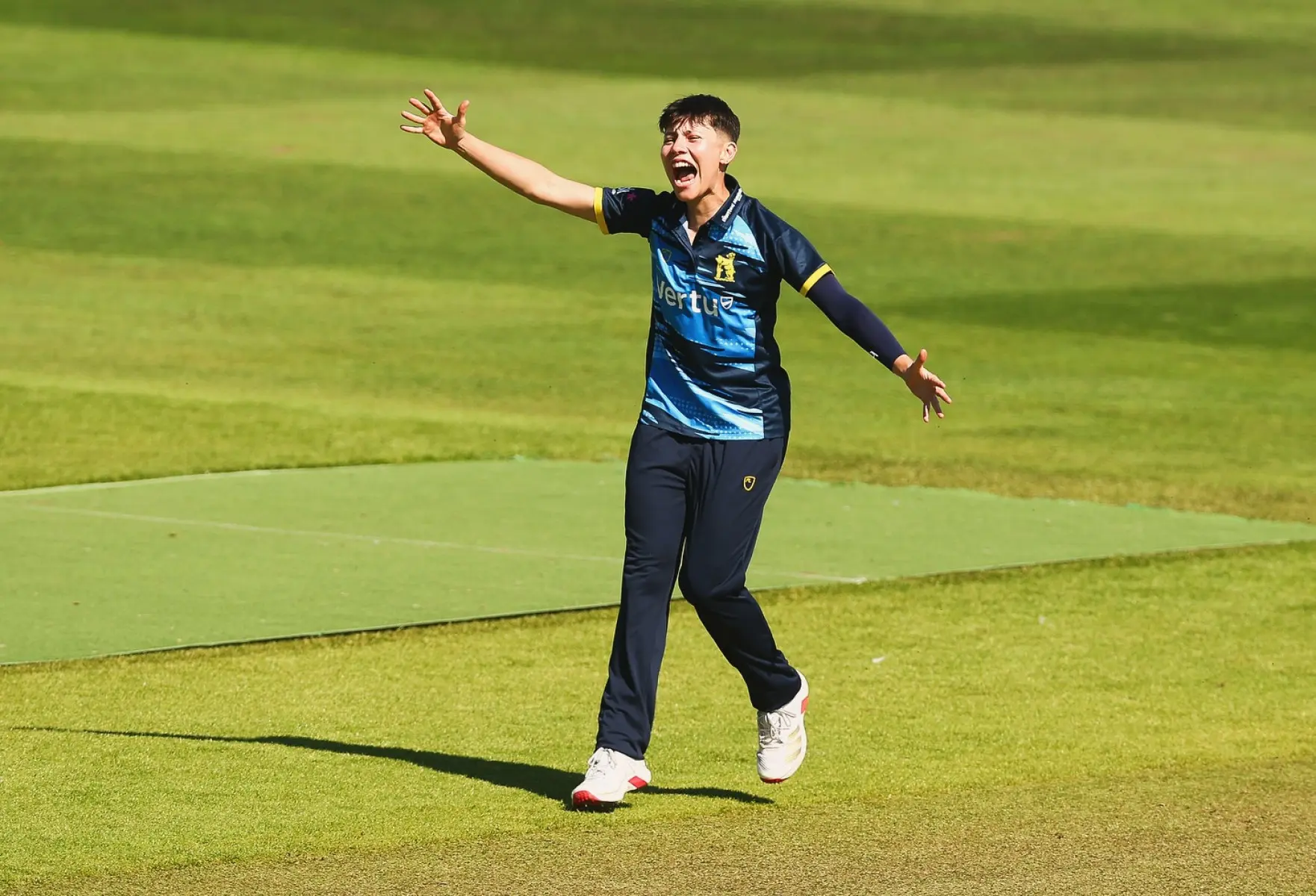 Metro Bank Fever Captivates Cricket Fans Issy Wong dazzles with a dynamic move in the Metro Bank Fever post - pure cricket thrill!!