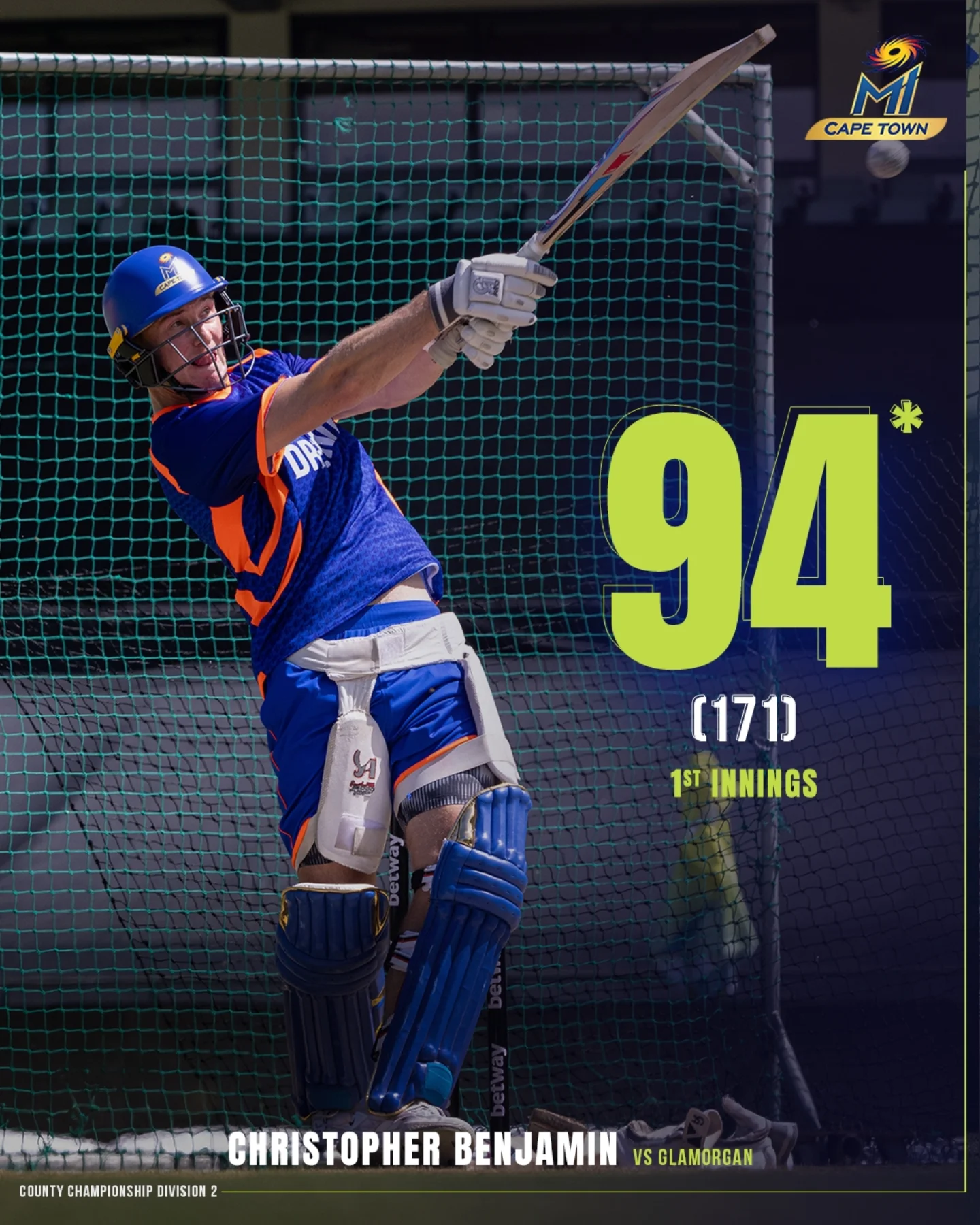 MI Cape Town Shines In KEN v GLA Match Vibrant match action as MI Cape Town's members shine in a thrilling clash under hot sun!!!