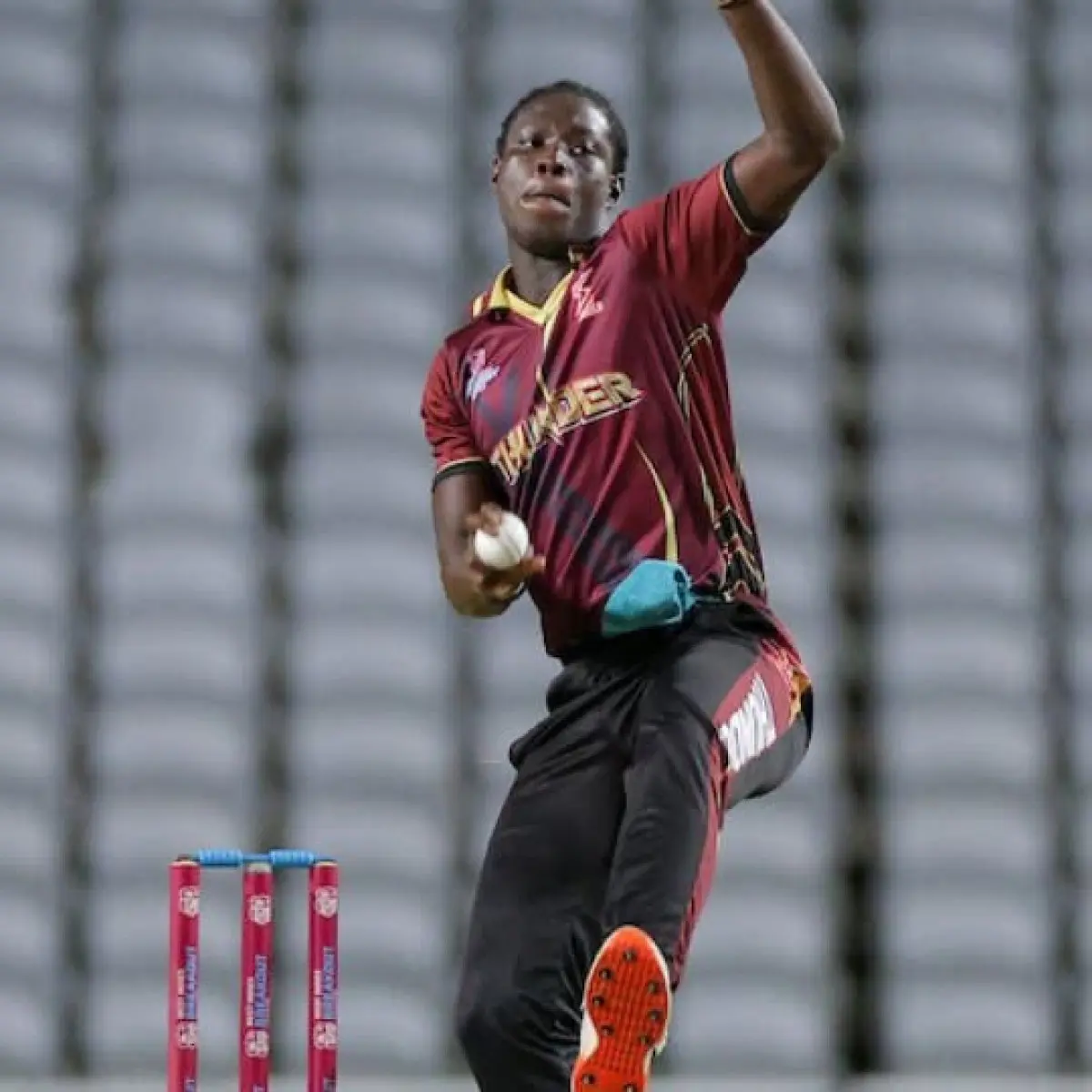 Michael Palmer Strikes Twice In Powerplay A dynamic display lifts the Windies with forceful batting and tactical sheer class today!!