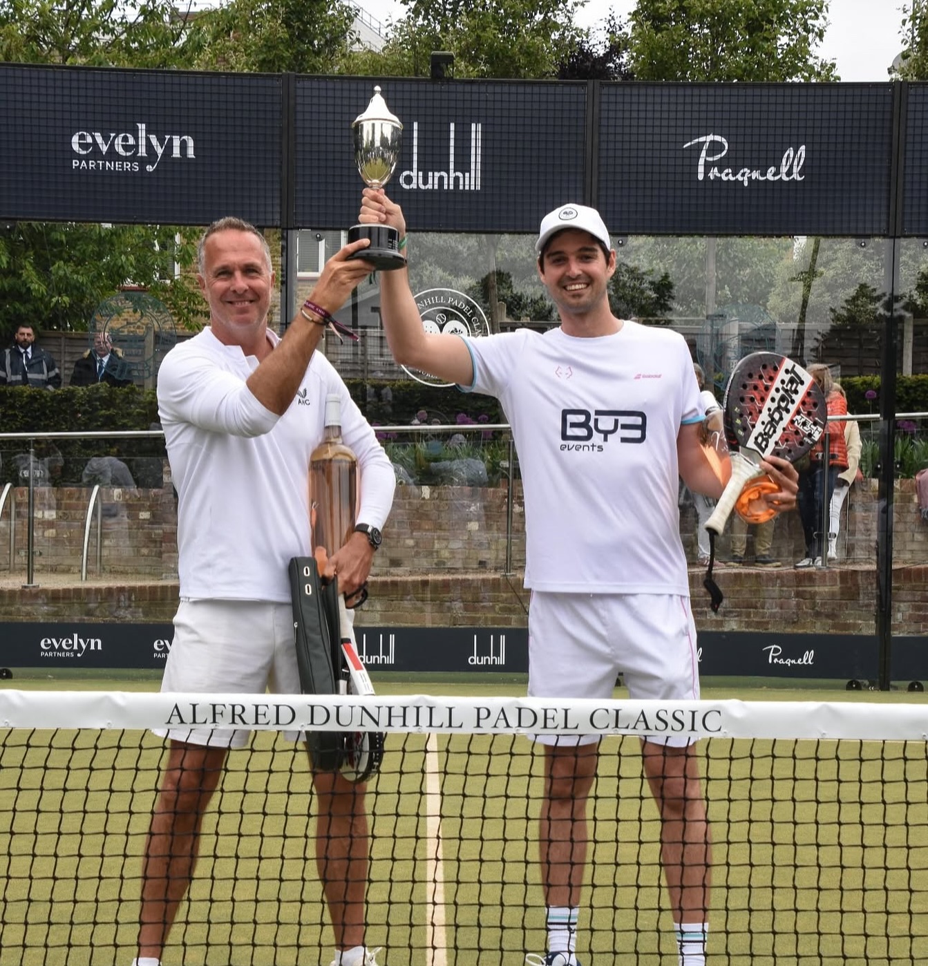 Michael Vaughan Shines At Padel Classic Michael Vaughan Lights Up The Alfred Dunhill Padel Classic With Star-Studded Energy Today!