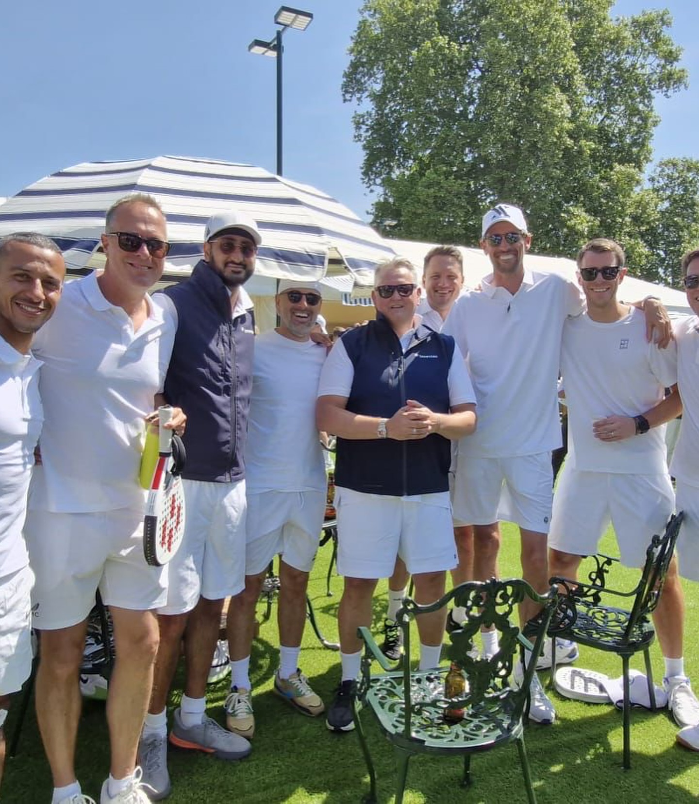 Michael Vaughan Stars At Padel Classic