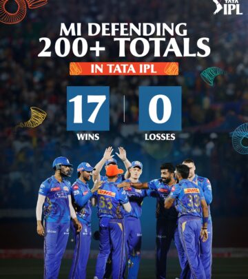 Stunning IPL defense as rivals contend, challenging the notorious 200+ run streak tonight!
