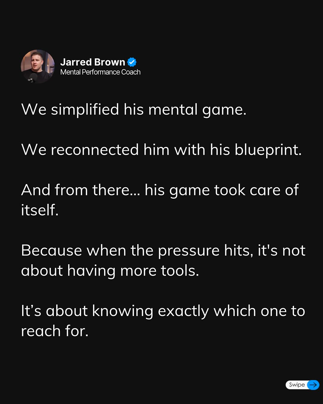 Mindset Coaching: Elevating Athletes From Good To Great