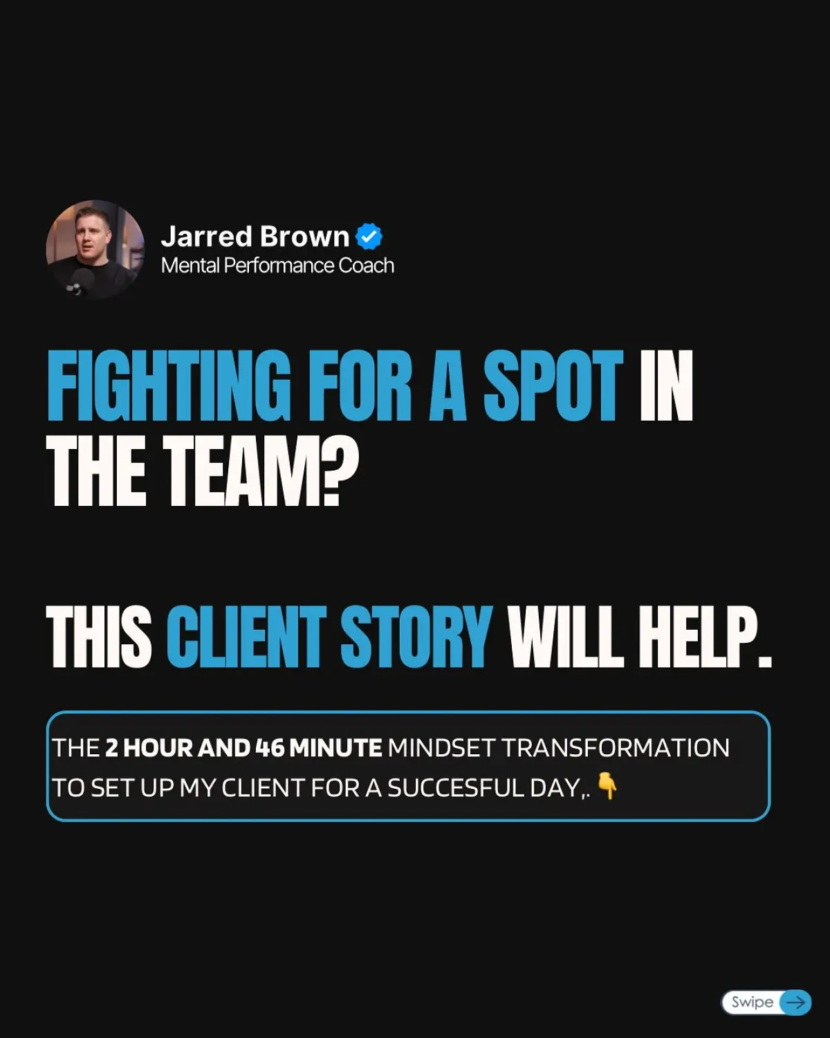 Mindset Shift Empowers Athletes To Overcome Pressure Jarred Brown’s coaching unveils a mindset shift that transforms pressure into performance.