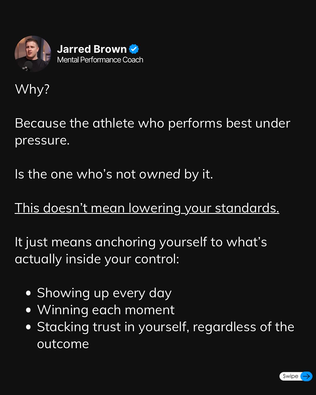 Mindset Shift Empowers Athletes To Overcome Pressure