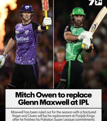 Mitch Owen Replaces Maxwell At Punjab Kings
