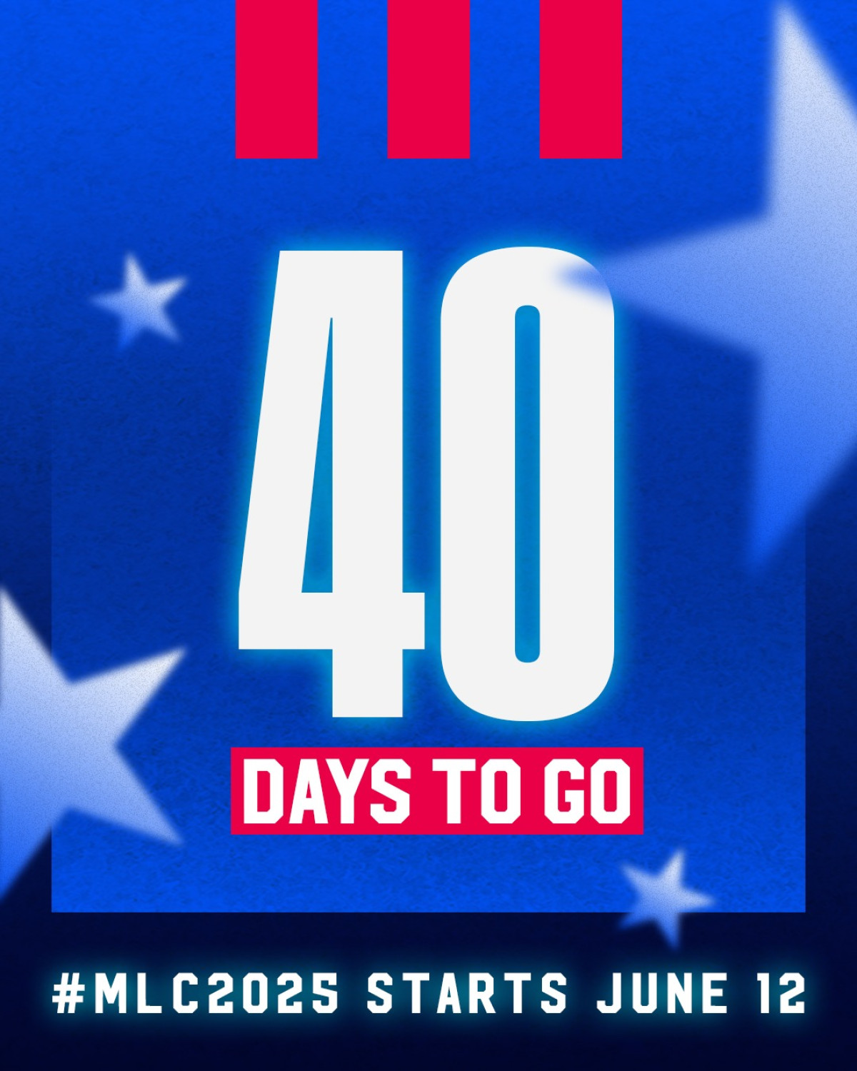 MLC Countdown: 40 Days To Cricket’s First Ball Secure your seats now as Major League Cricket gears up for debut action in just 40 days!!