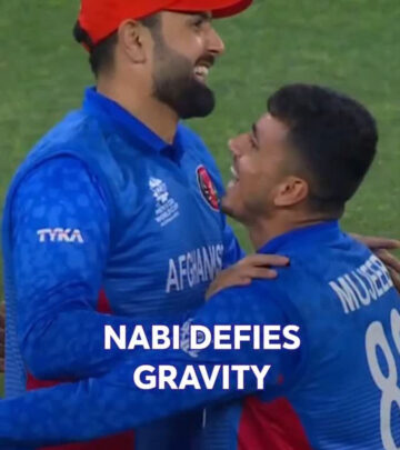Afghan all-rounder Mohammad Nabi wows crowds with unmatched skills in todays cricket arena.