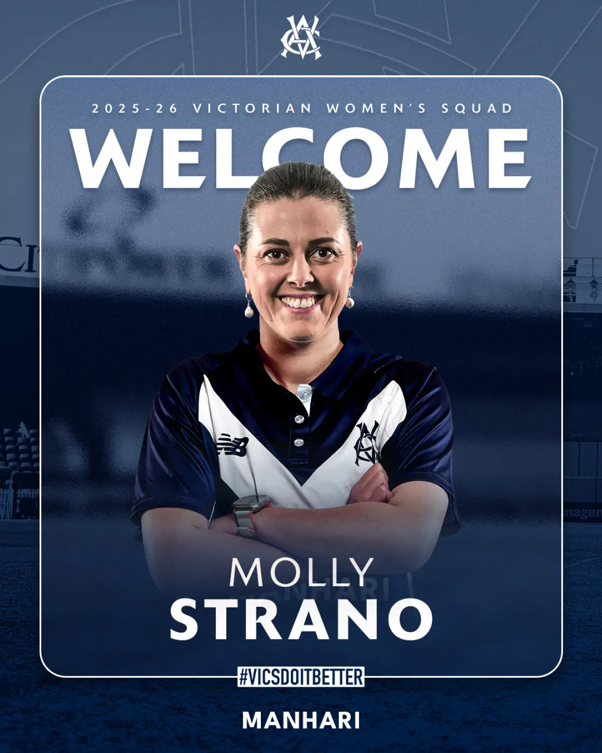 Molly Strano Joins Victorian Cricket Team Victorian cricket star Molly Strano signs on, igniting passion for the 2025/26 season! Now