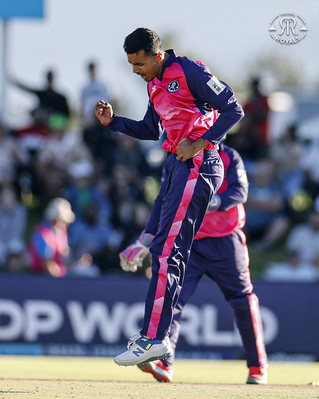 Mujeeb Ur Rahman Shines With Royals Spirit