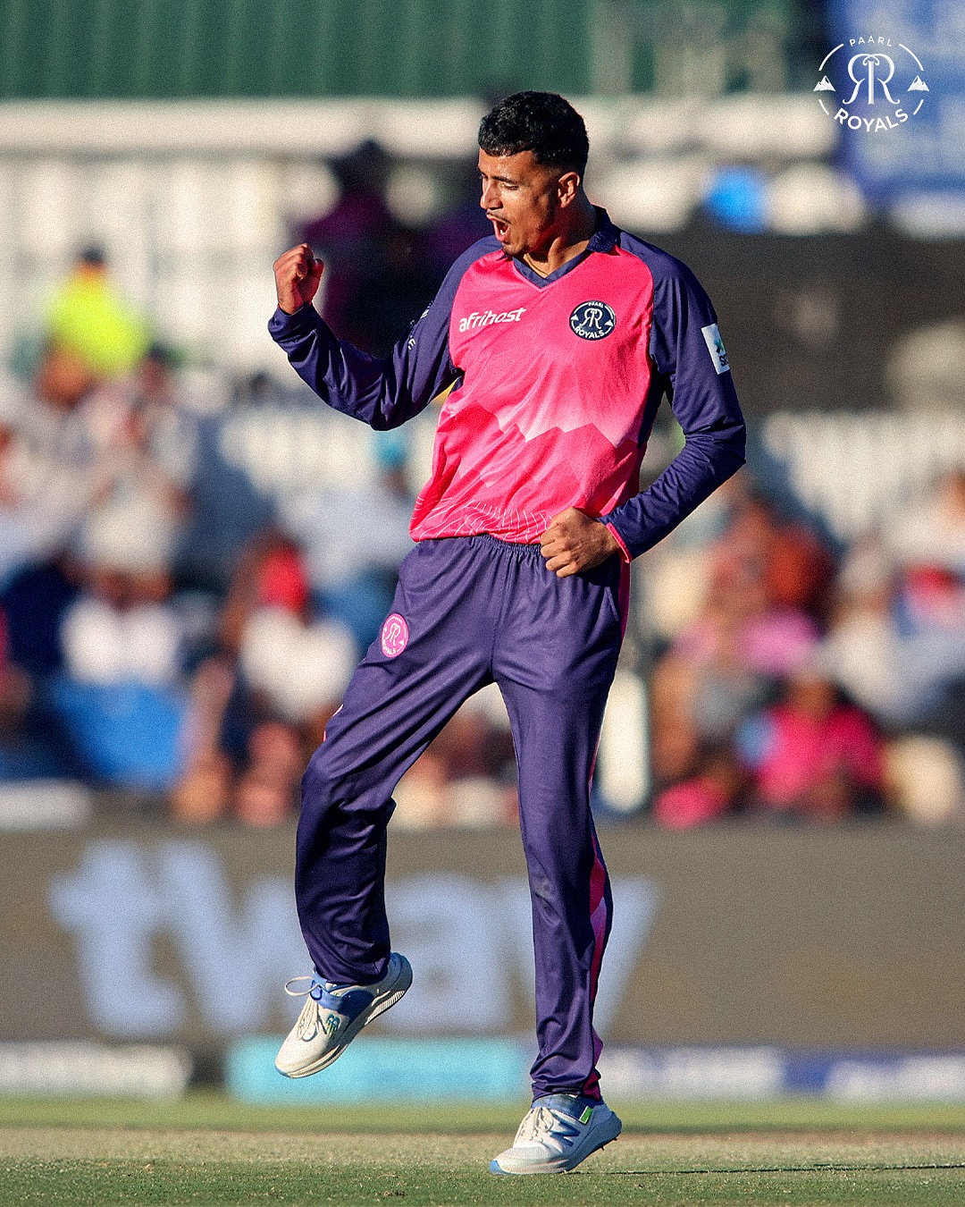 Mujeeb Ur Rahman Shines With Royals Spirit