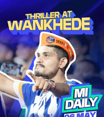 Mumbai Indians Battle Hard But Fall Short