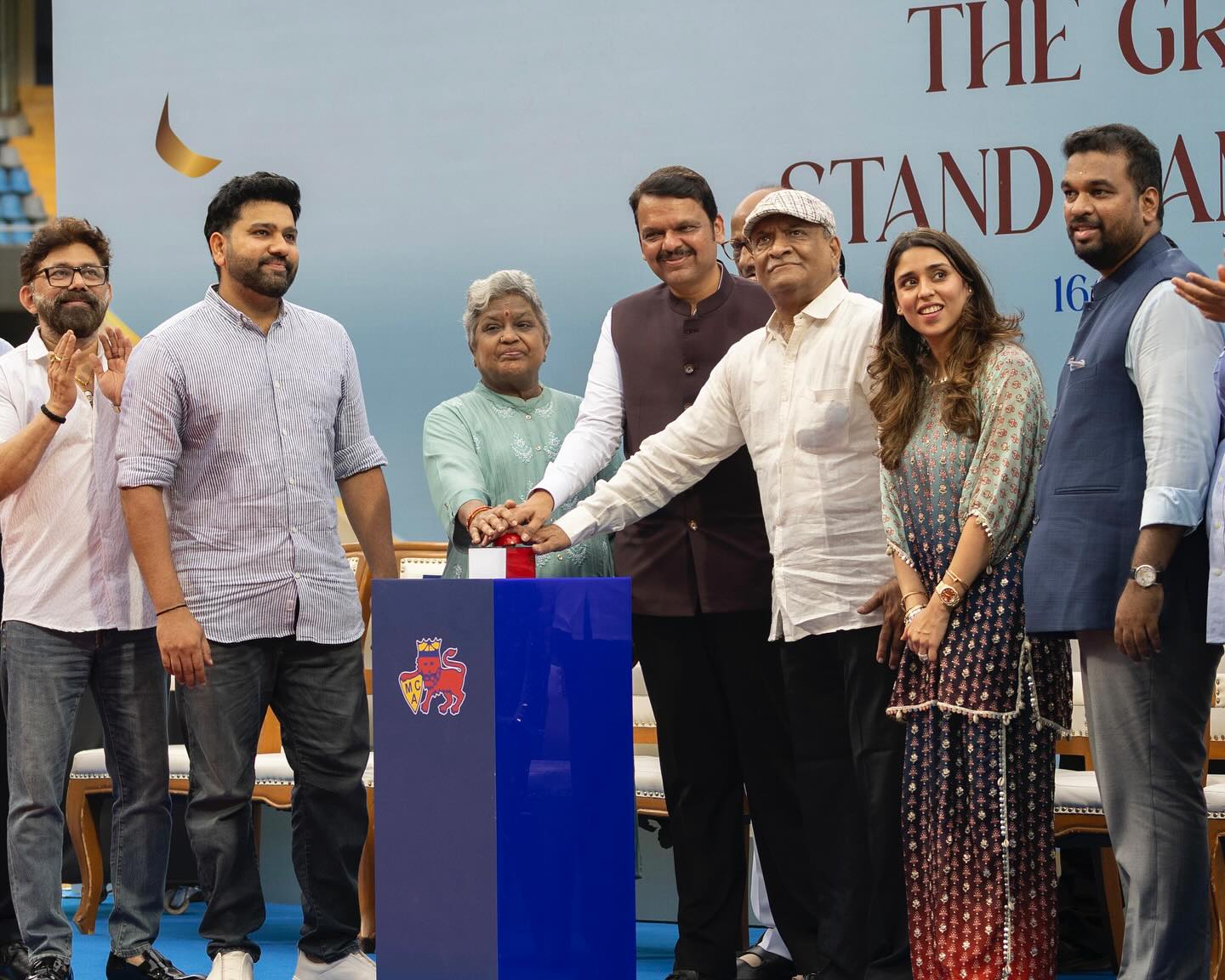 Mumbai Indians Celebrate Rohit Sharma Stand Triumph
