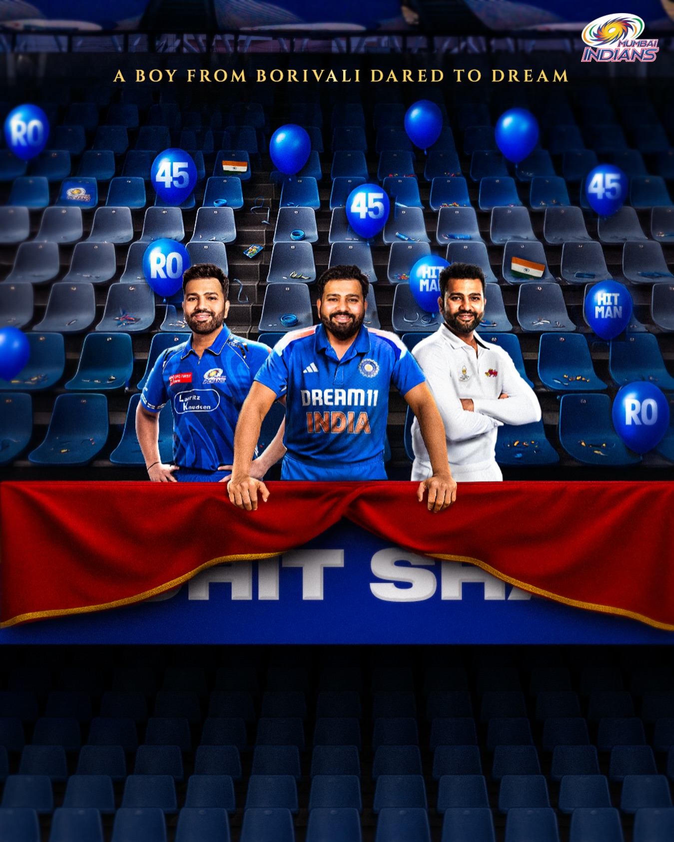 Mumbai Indians Countdown Begins Teasing fans with a one sleep away message, the team gears up for an epic clash tomorrow.