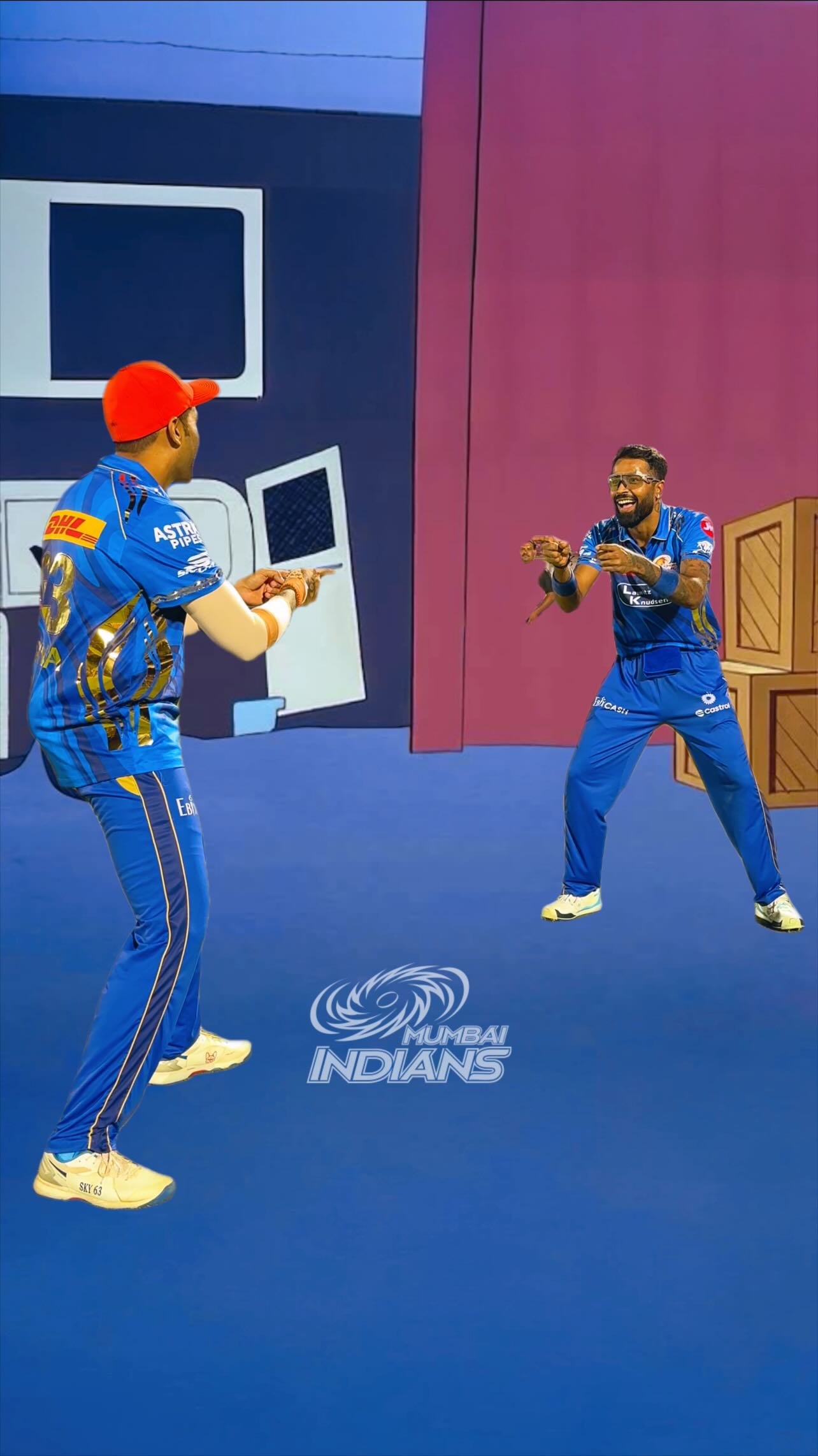 Mumbai Indians: Dosti And 3D Reel Charm A vibrant blend of friendship and tech-savvy 3D reels sparking cricket passion nationwide!