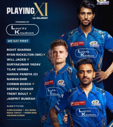 Fresh XI lineup unveiled ahead of big IPL match, showcasing key plays and firm team intent.
