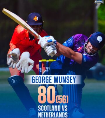 George Munsey dazzles with a powerful, stylish innings that ignites fervor in Karachi now!