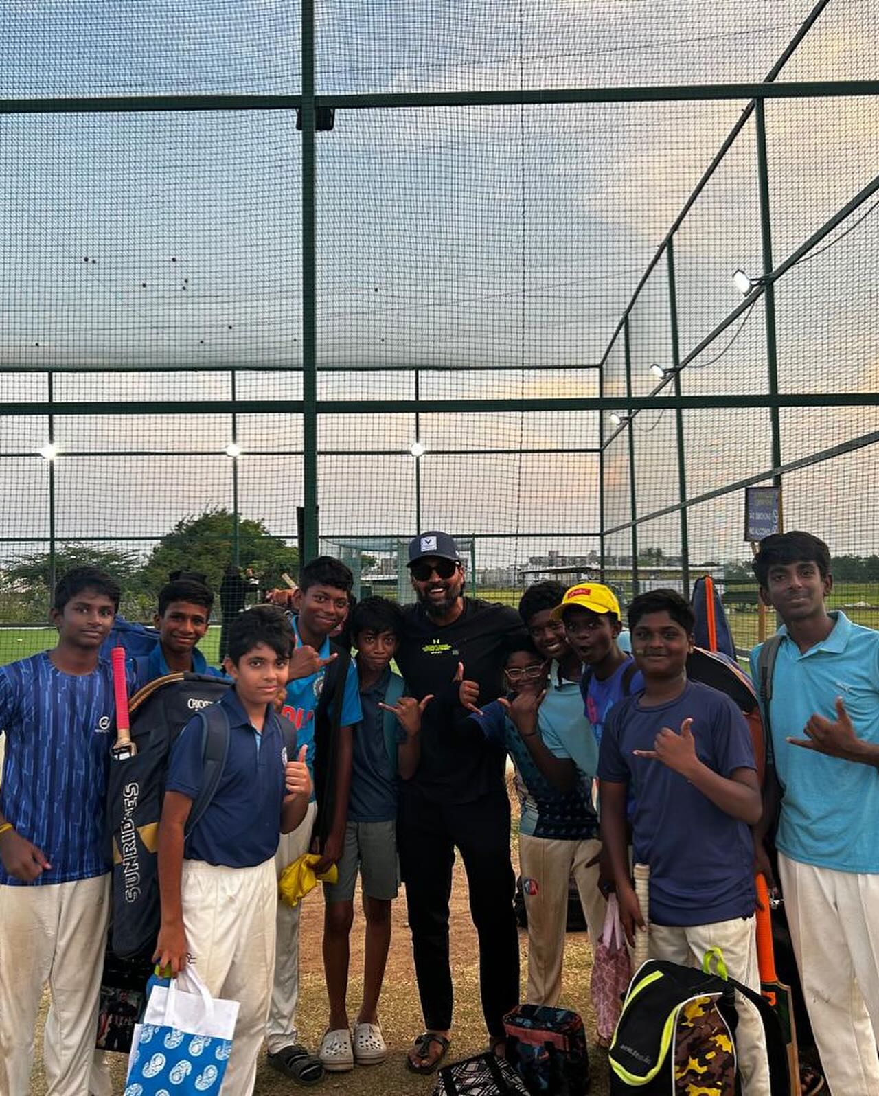 Murali Vijay Enjoys Relaxing Day at Sumangali Reddy Ground