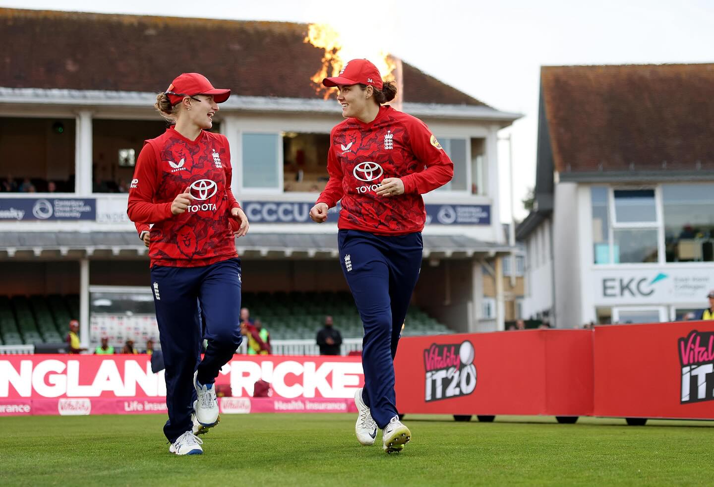 Nat Sciver-Brunt Celebrates A Night To Remember