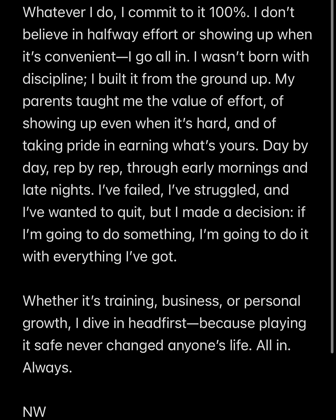 Nathan Wilkins Embraces The Present Moment