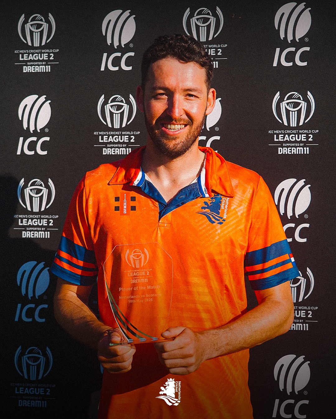 Netherlands Cricketer Paul Reaches 50 ODI Wickets