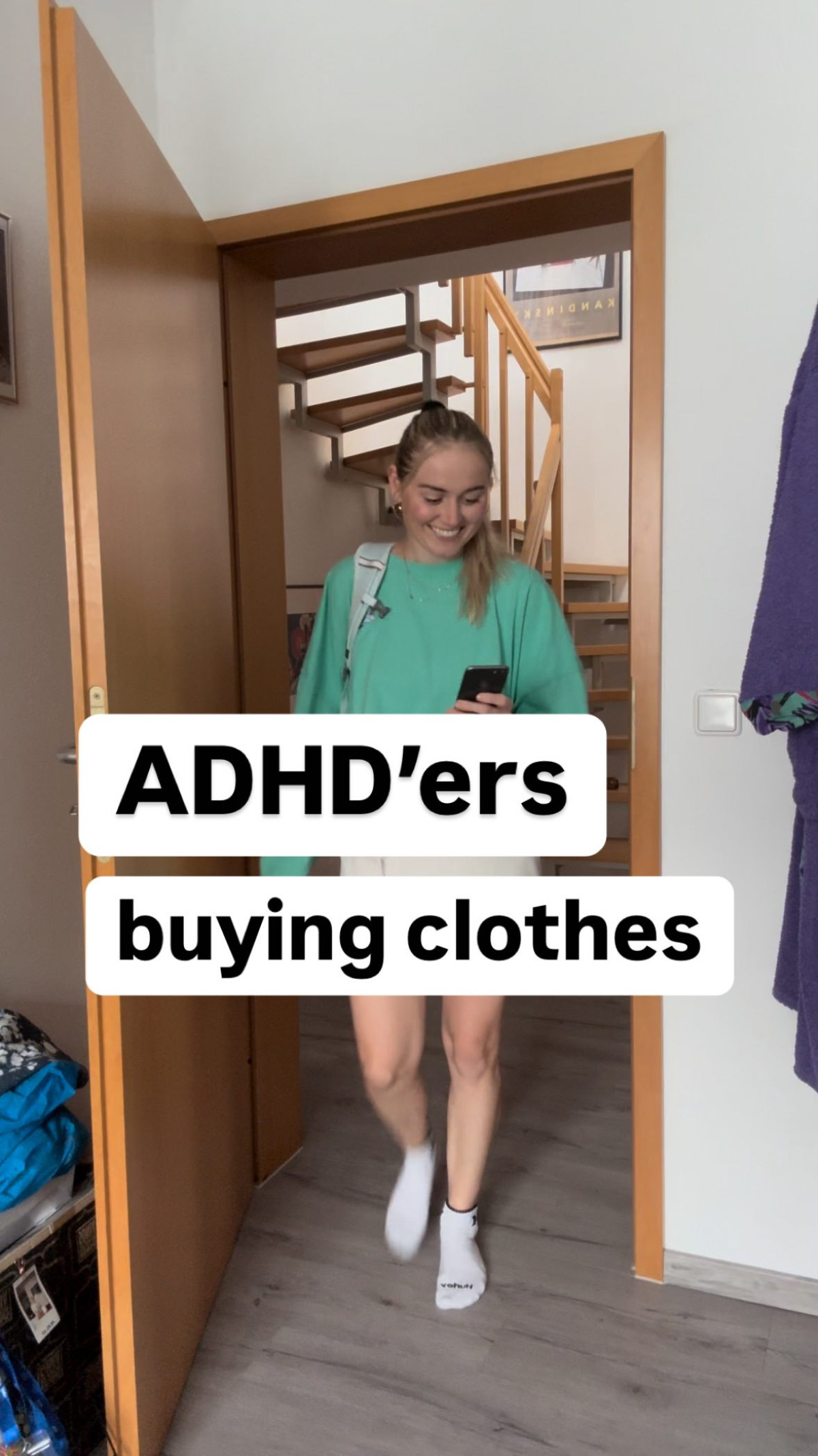 New outfits spark joy; try ADHD coaching with Dr Janina's group for true support. Now yes!