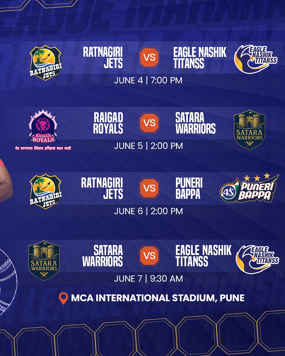 New Dates For Adani MPL 2025
