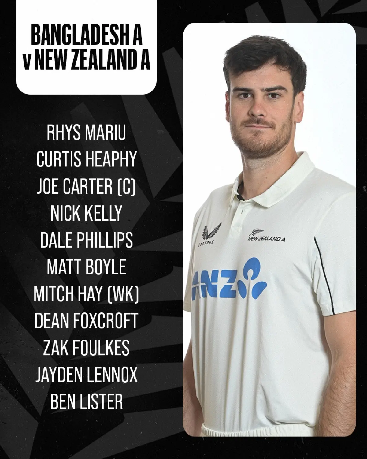 New Zealand A To Bowl First In Dhaka Match Dhaka hosts win toss; New Zealand A to start bowling in thrilling four-day match LIVE Now!