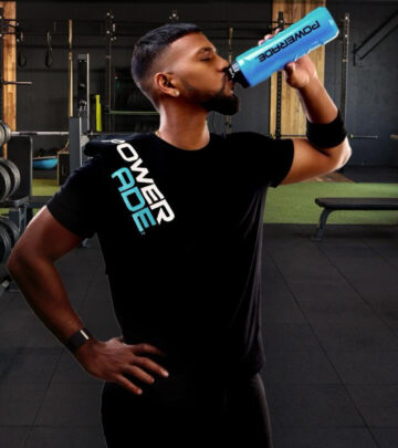 Nicholas Pooran Energizes Gym Session With Powerade