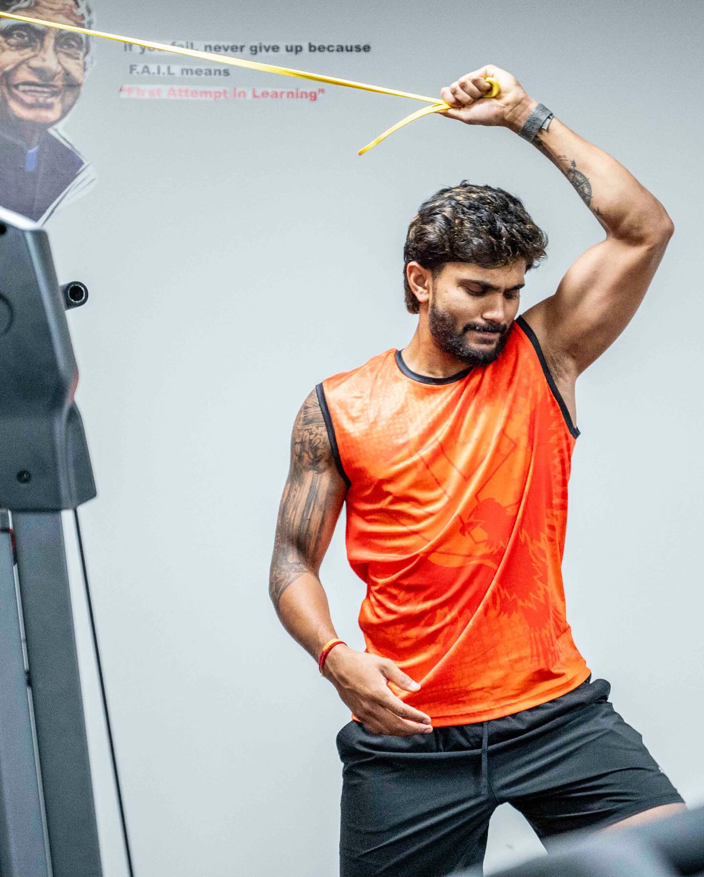 Nitish Kumar Reddy Powers Up At Gym