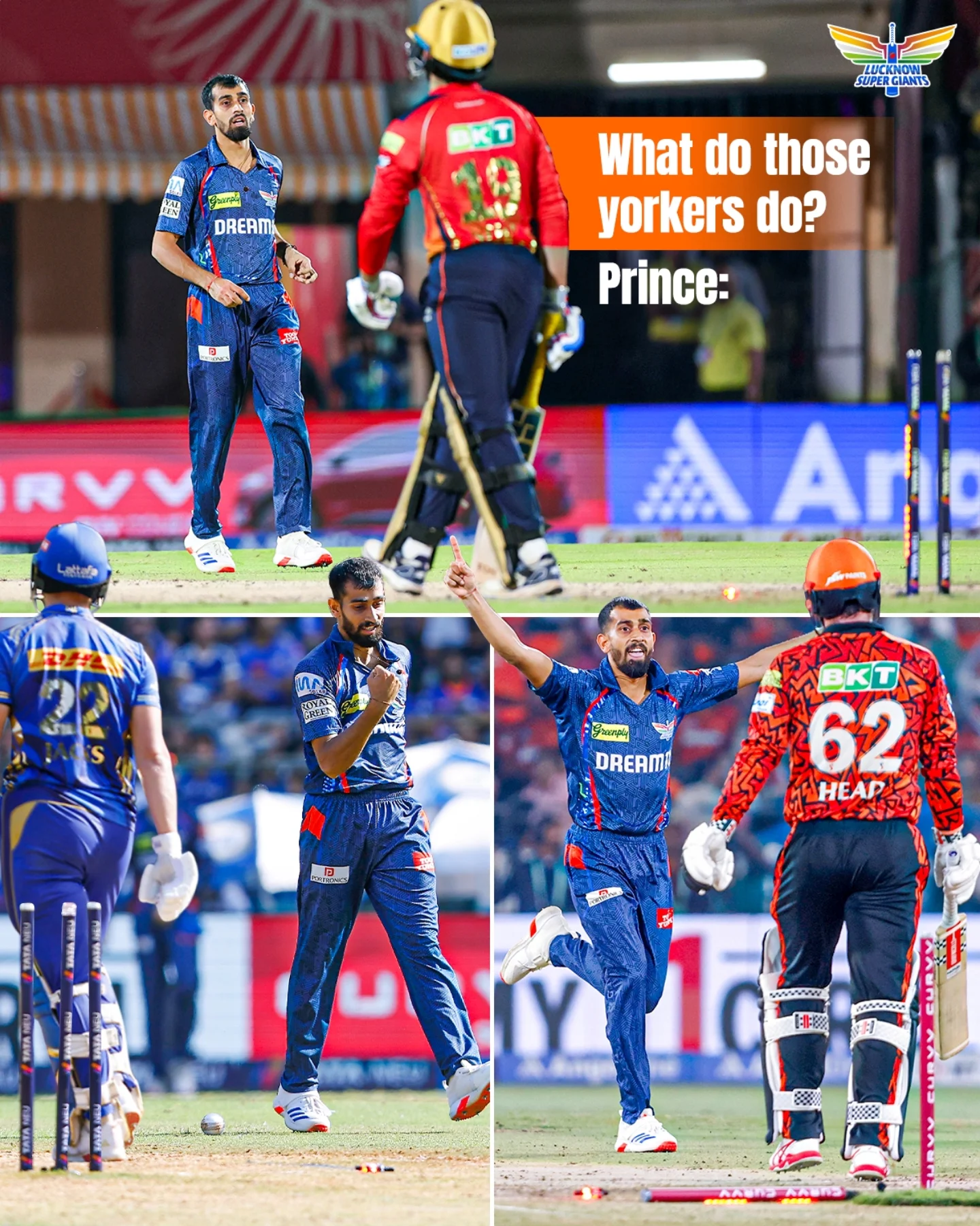 Instagram post winks at cricket humor as Lucknow Super Giants ensure no stumps were harmed.
