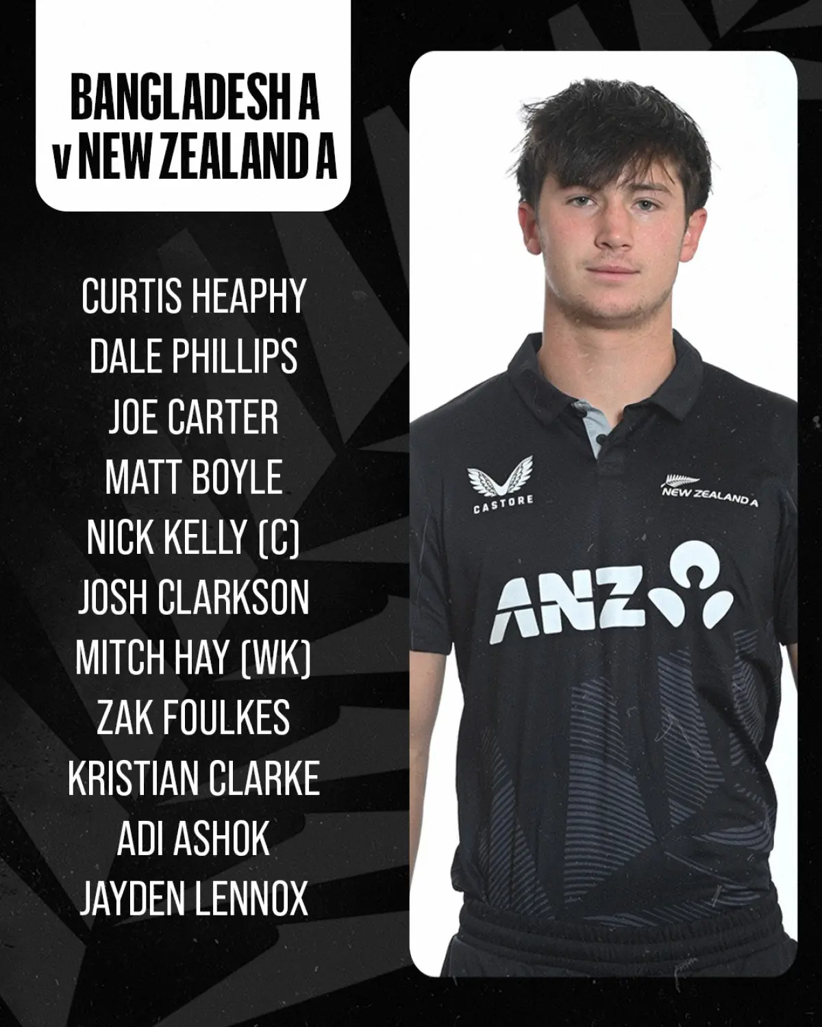 NZ A Toss Win Sets Stage For Bangladesh Clash Kelly's toss win sparks NZ A clash as debutants Heaphy and Foulkes step up vs Bangladesh!