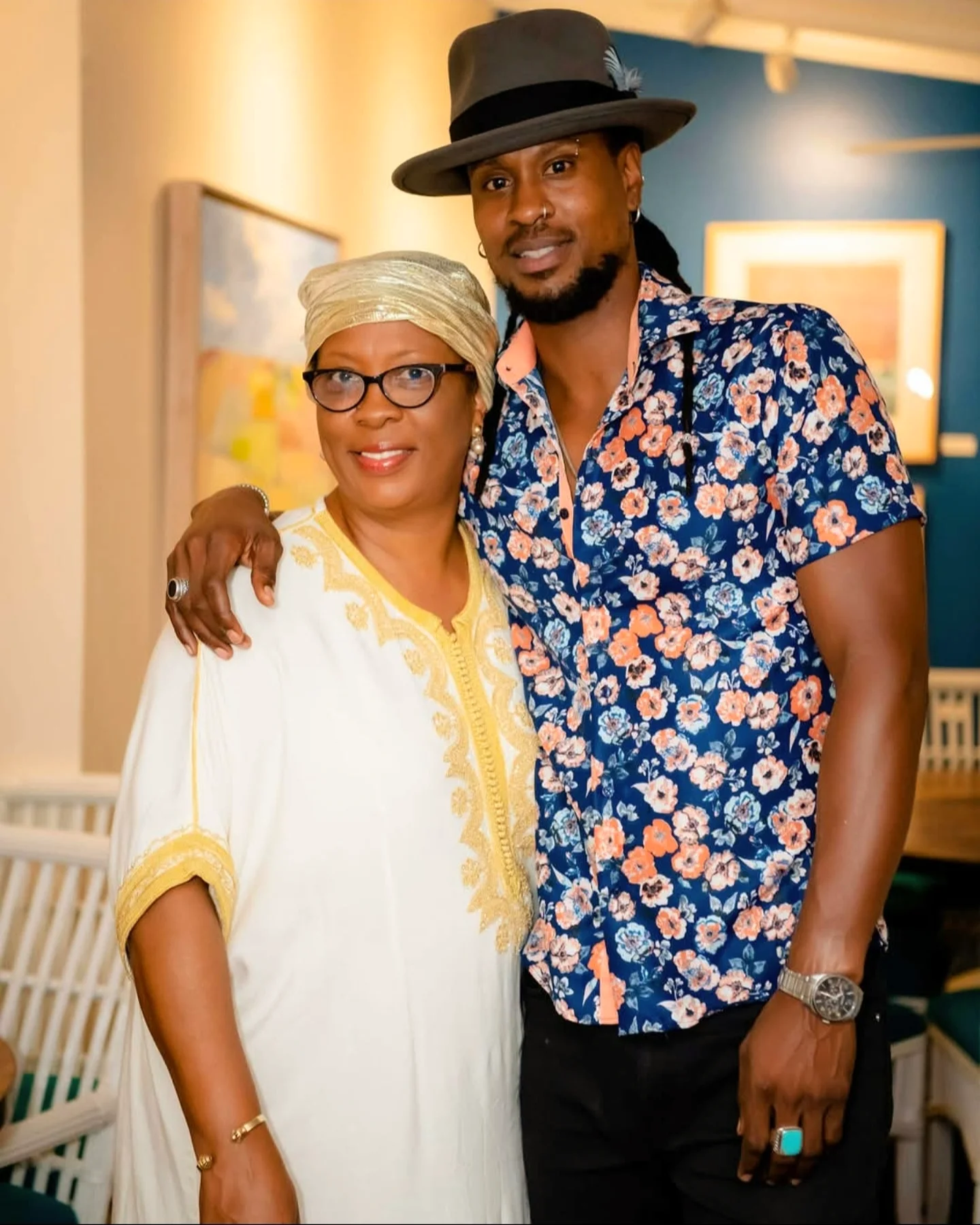 Omari Banks Honors Mum With Heartfelt Tribute Cricketer Omari Banks shows deep gratitude to his mother in a touching, heartfelt post!!!!