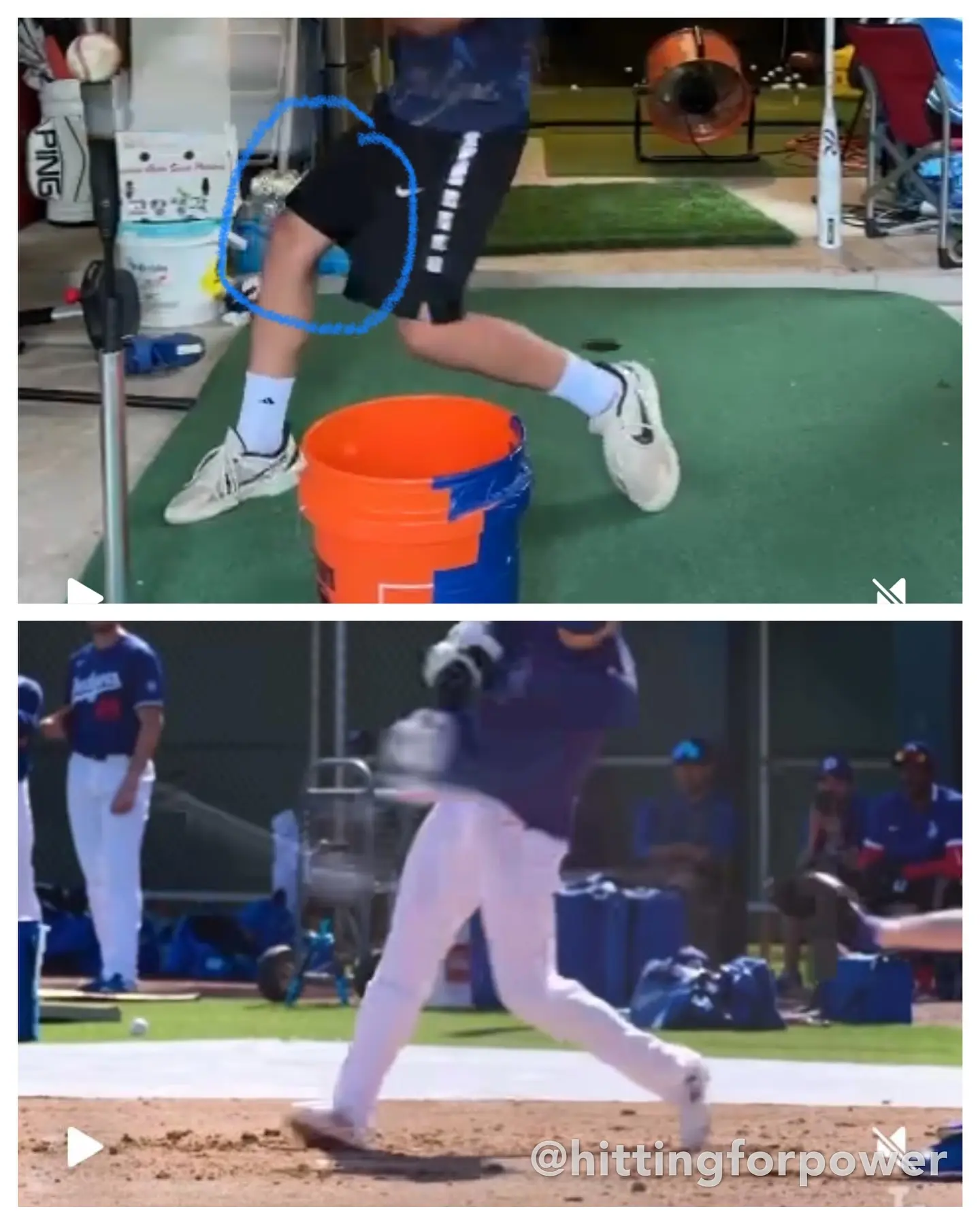 Optimizing Hitting Mechanics With Lead Leg Block Coach Jordan Stouffer refines swing mechanics with focus on timing and energy transfer, wow!!!