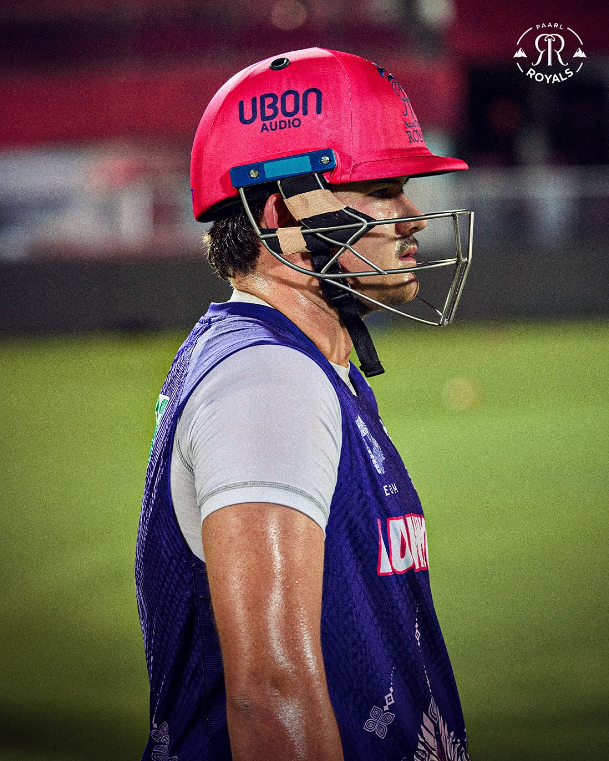 Paarl Royals Ignites Nets With Fierce Performance Lhu sets the practice net ablaze in IPL 2025 trials as Paarl Royals showcase intense heat!
