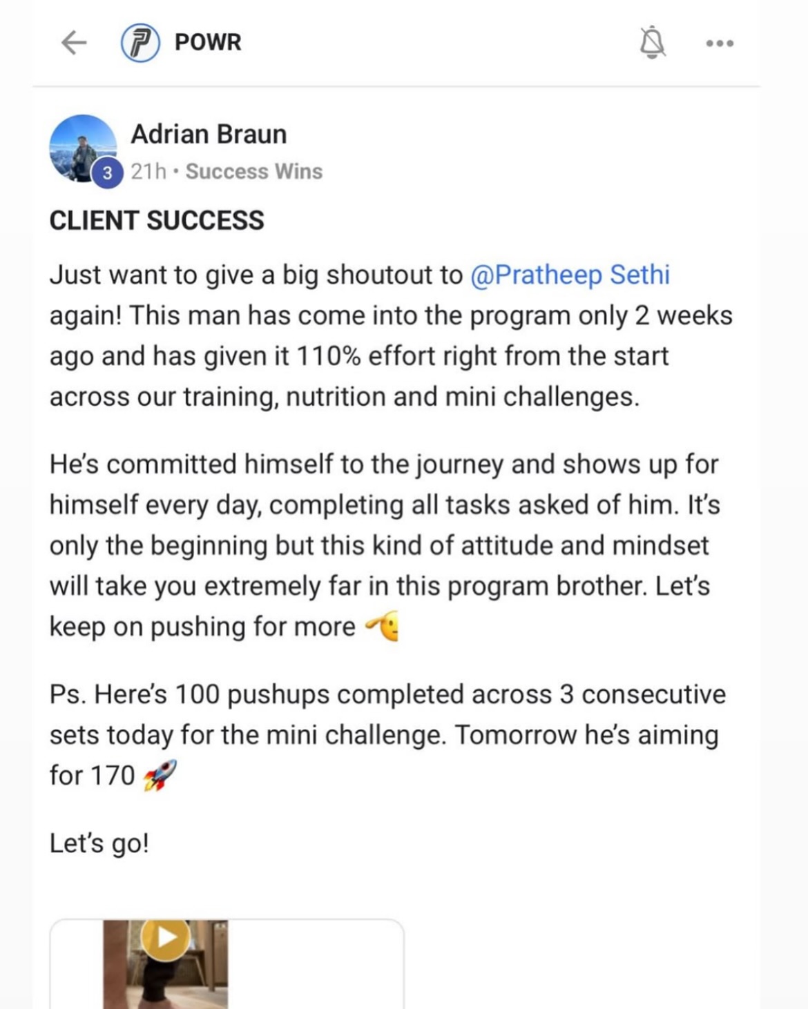 Painful Change Sparks Fitness Transformation