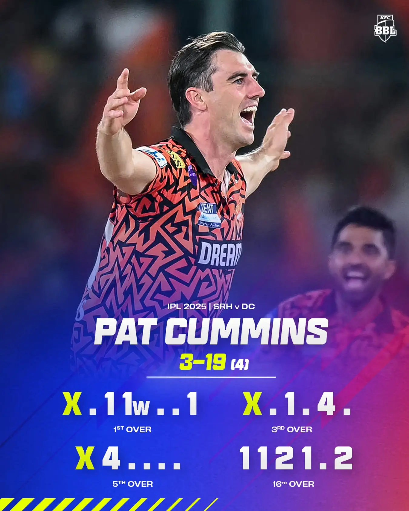 Pat Cummins Dazzles In TATA IPL Spell Aussie pacer delivers dynamic pace, sparking global comparisons in IPL action on the field.
