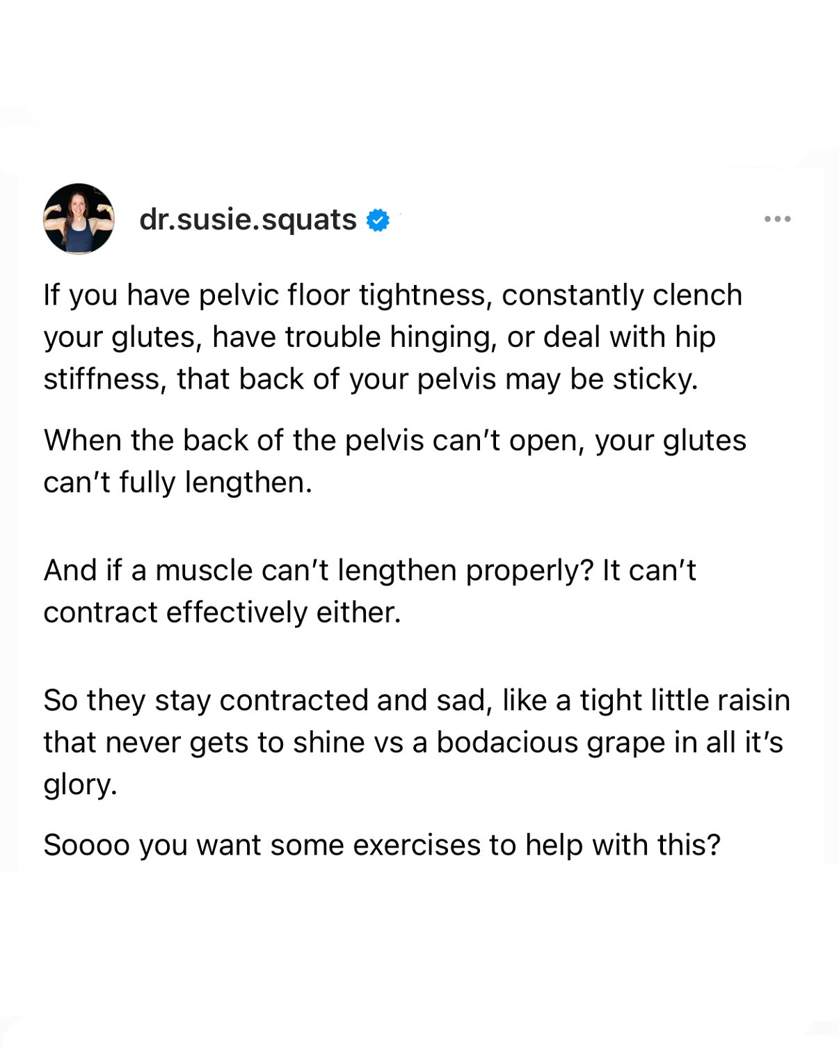 Pelvic Health Tips: Exercises To Combat Gluteal Amnesia