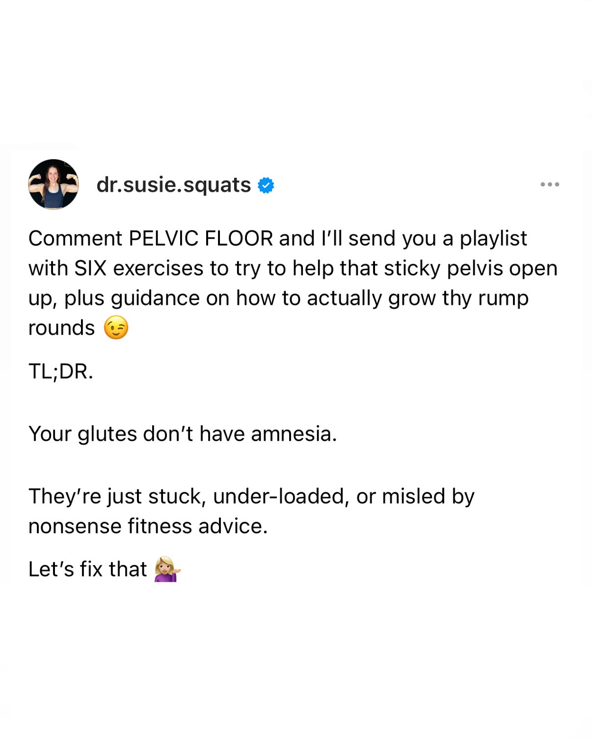 Pelvic Health Tips: Exercises To Combat Gluteal Amnesia